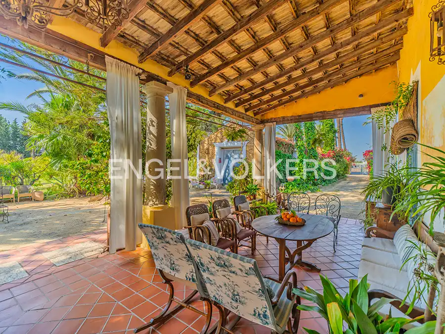 Terrassa de Casa o xalet en venda en Elche / Elx amb Calefacció, Jardí privat i Terrassa