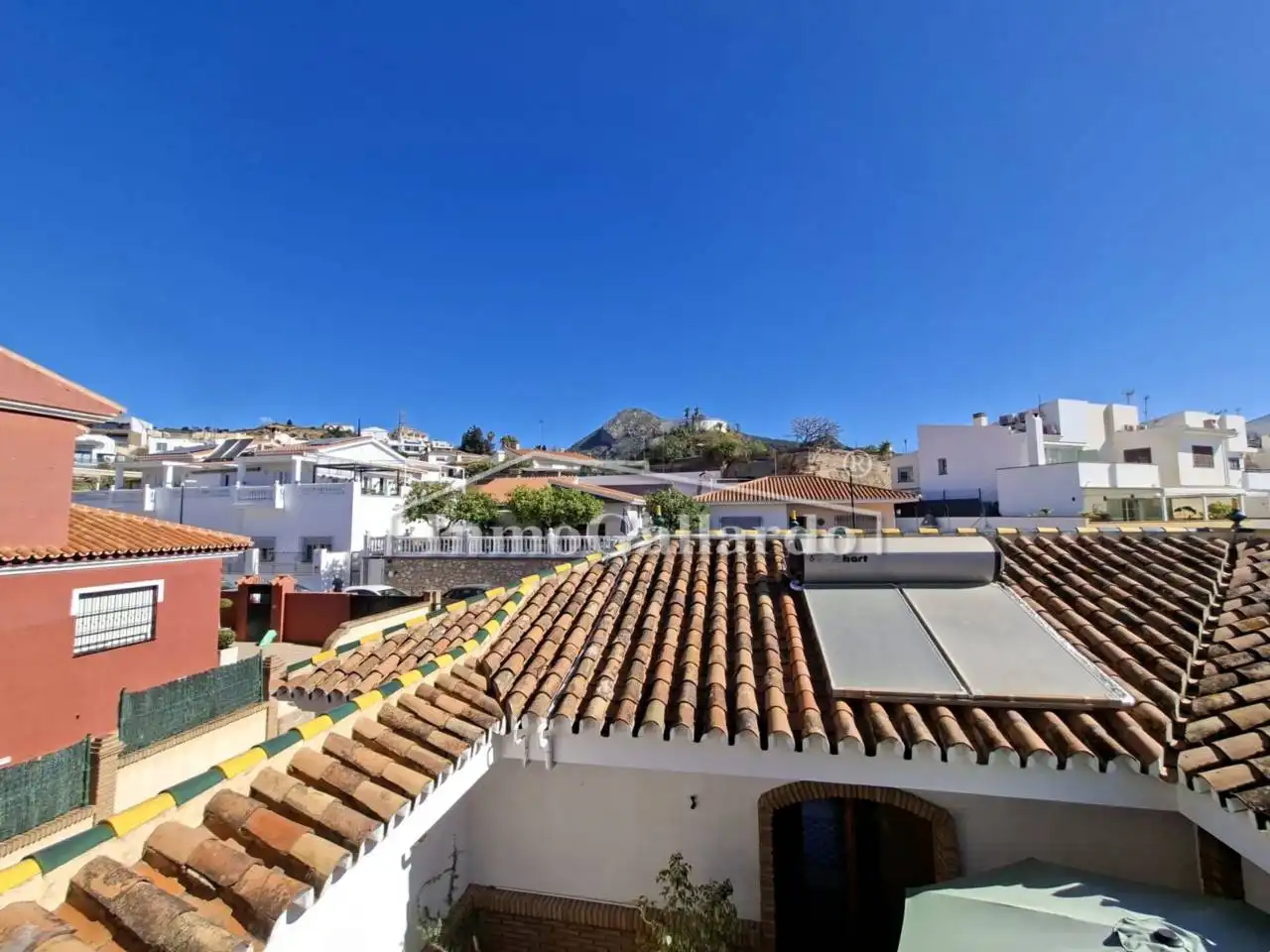 Exterior view of Houses for sale in Málaga  with Air Conditioner, Private garden and Parquet flooring