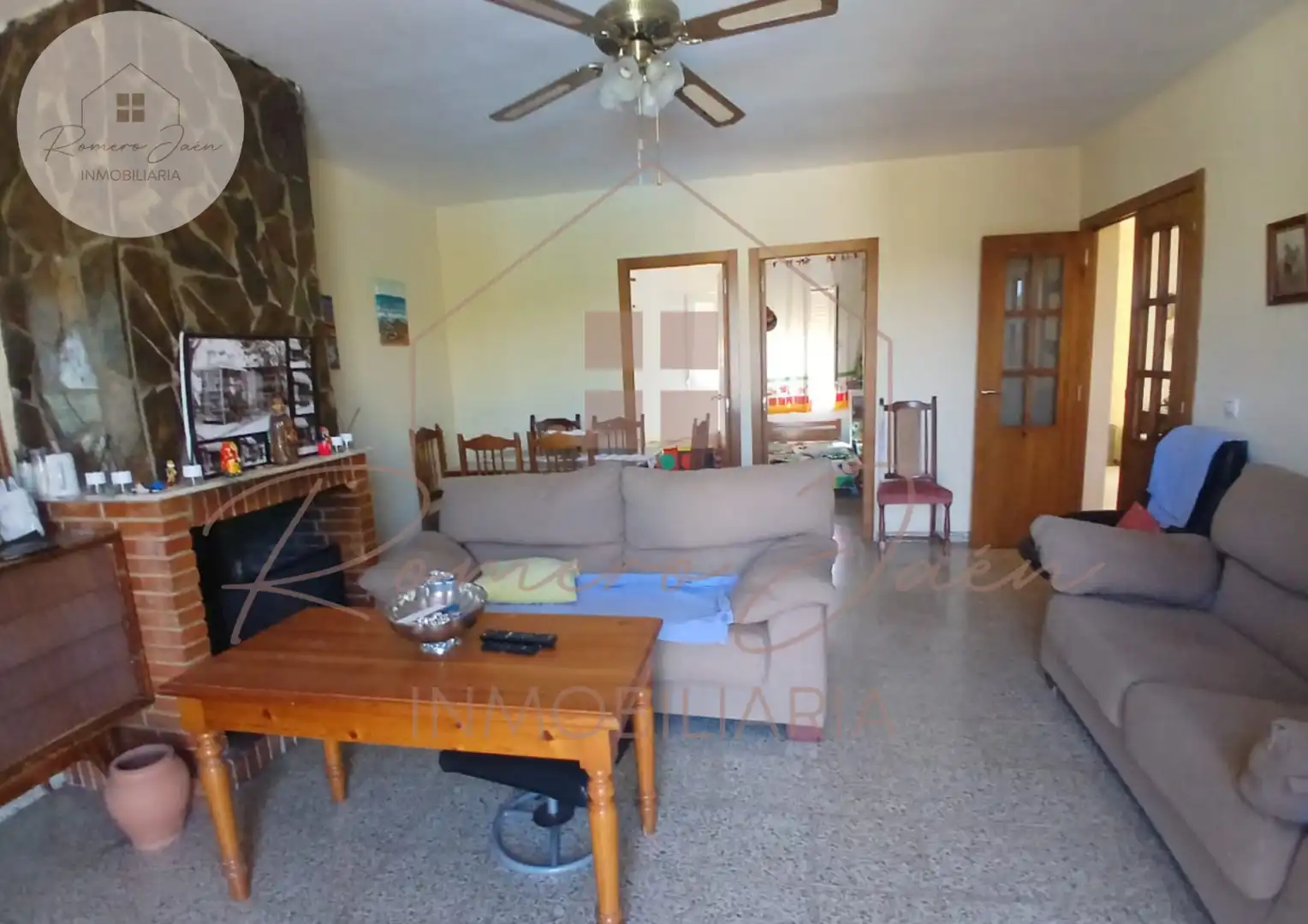 Living room of Houses for sale in Jaén  with Air Conditioner, Private garden and Terrace