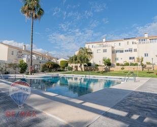 Exterior view of Single-family semi-detached for sale in Vélez-Málaga  with Air Conditioner, Terrace and Storage room