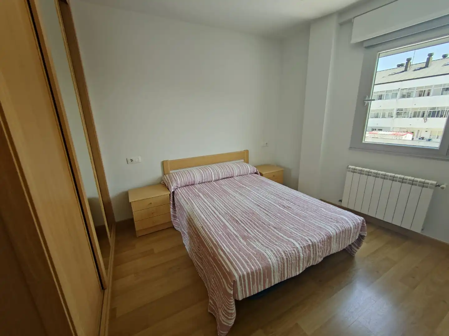 Bedroom of Apartments for rent in Lugo  with Heating, Storage room and Furnished