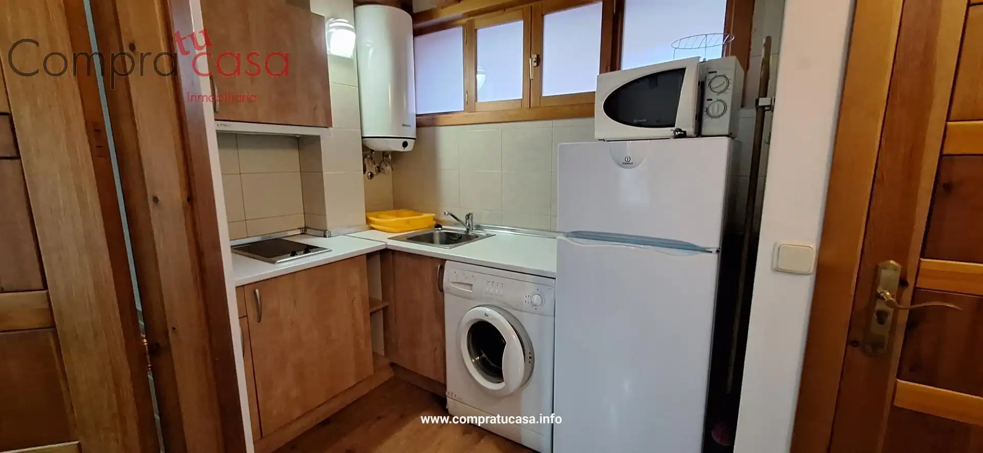 Cocina de Apartamento de alquiler en Segovia con Calefacción y Amueblado