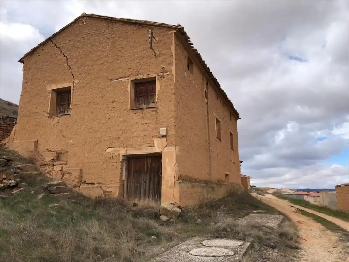 Vista exterior de Casa o chalet en venta en Monteagudo de las Vicarías