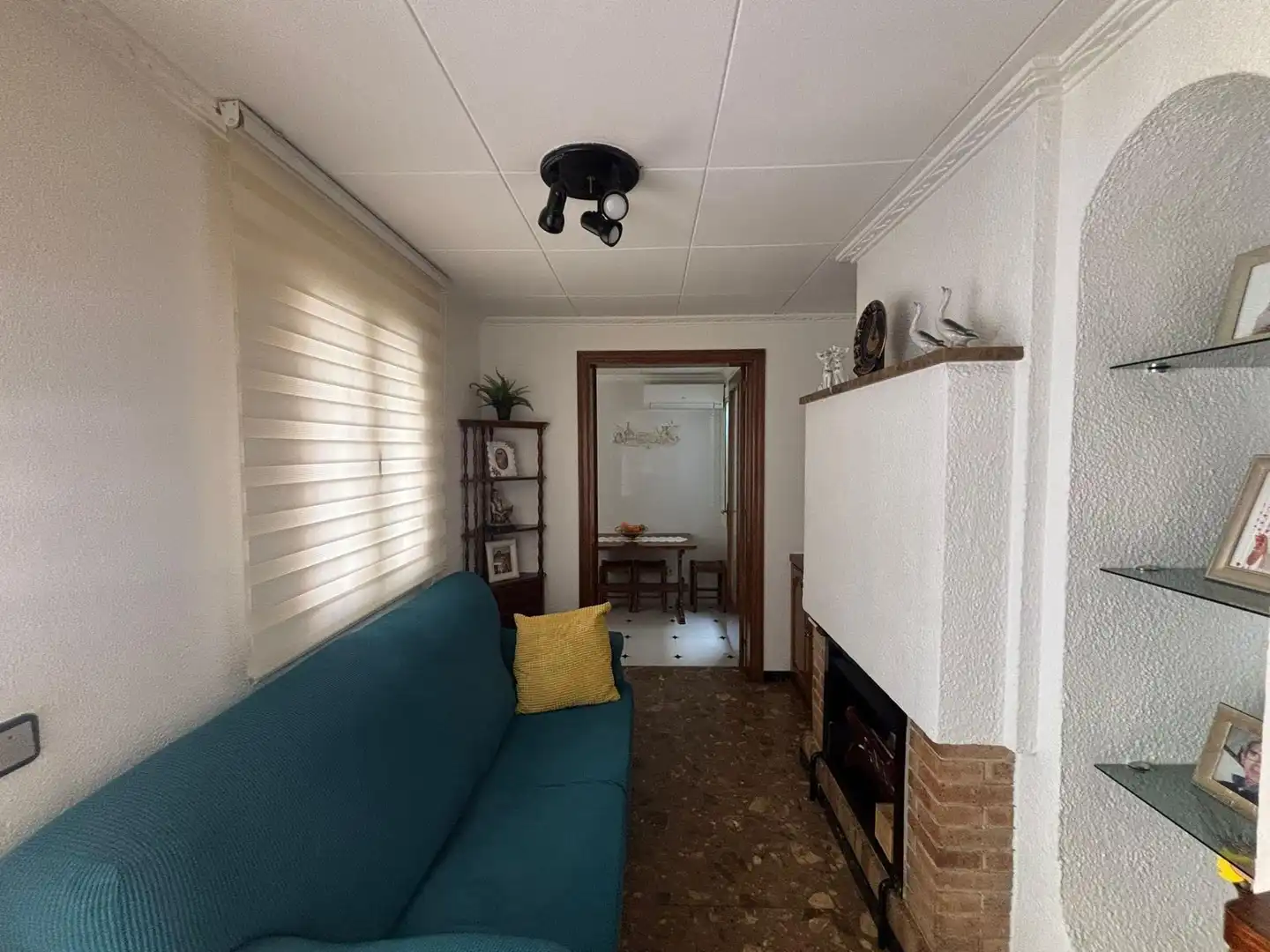 Wohnzimmer von Haus oder Chalet zum Verkauf in Sabadell mit Heizung, Terrasse und Balkon