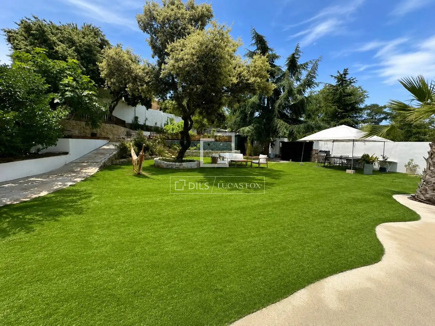 Jardín de Casa o chalet en venta en Torrelodones con Aire acondicionado, Jardín privado y Terraza