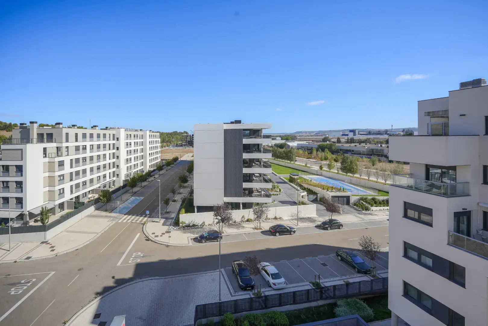 Außenansicht von Dachboden zum Verkauf in Valladolid mit Klimaanlage, Heizung und Privatgarten