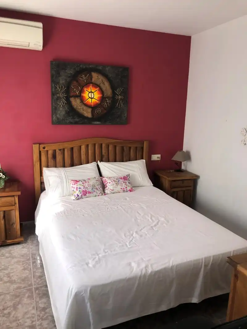 Dormitori de Casa adosada en venda en Ròtova amb Aire condicionat, Moblat i Balcó