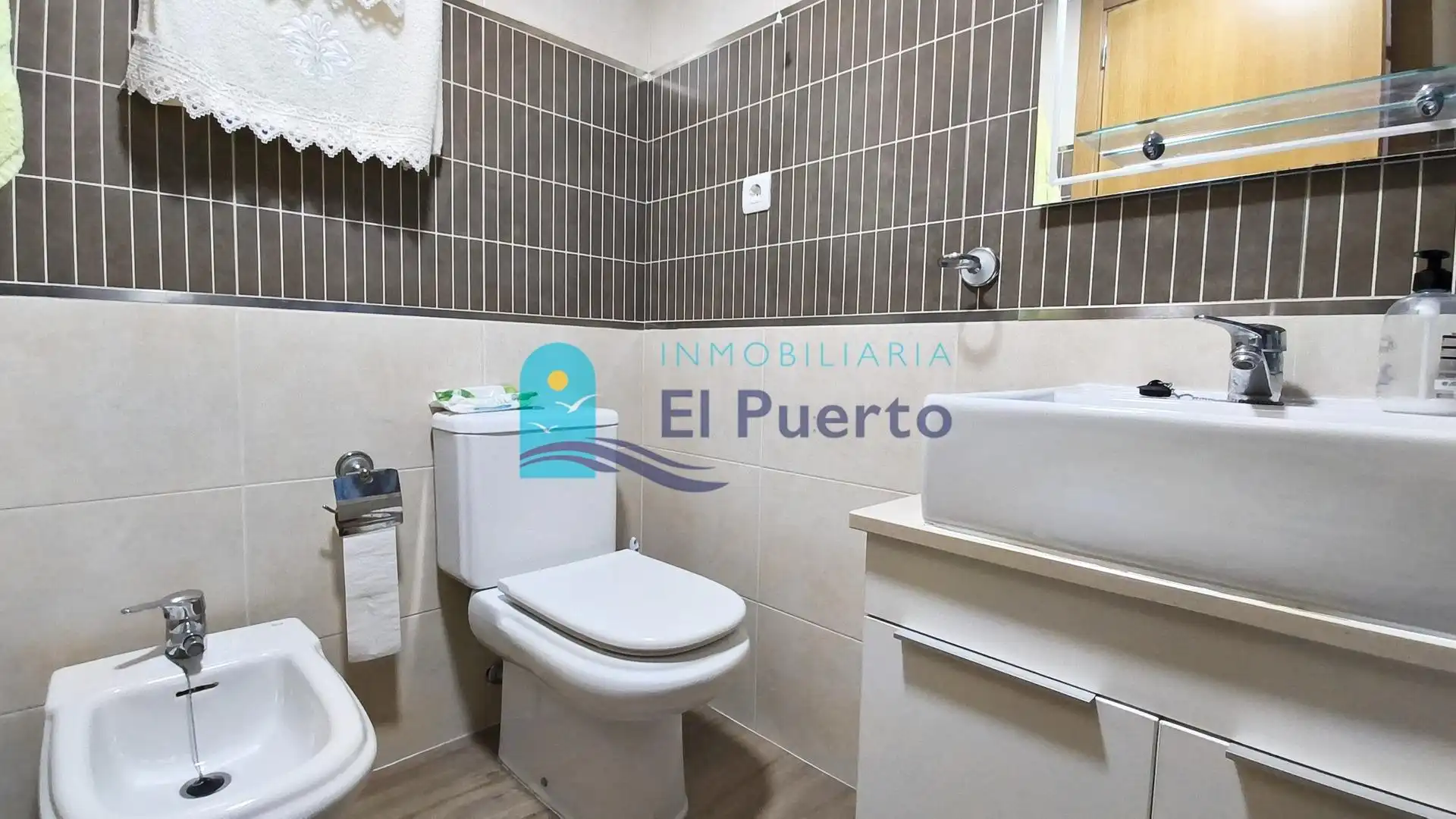 Baño de Dúplex en venta en Cartagena con Terraza, Amueblado y Balcón
