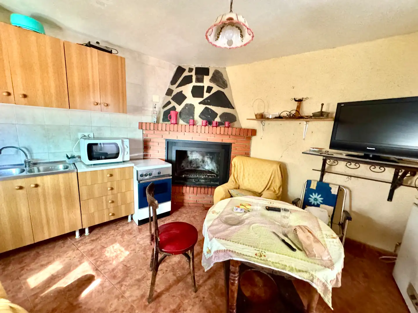 Küche von Haus oder Chalet zum Verkauf in Bérchules mit Terrasse, Möbliert und Ofen