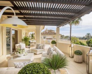 Terrace of Duplex for sale in Marbella  with Air Conditioner and Terrace