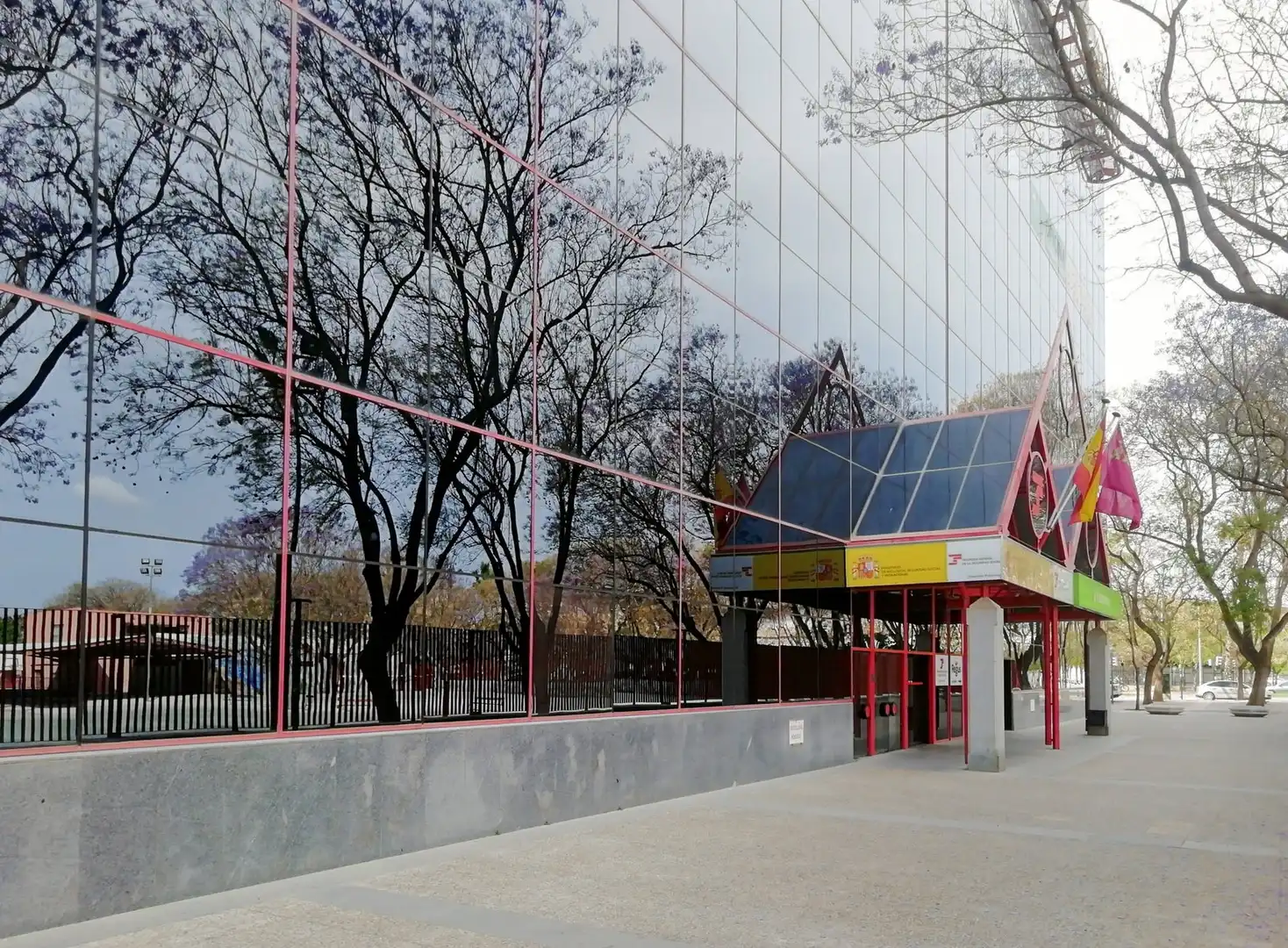Vista exterior de Oficina de alquiler en Murcia con Aire acondicionado, Calefacción y Amueblado