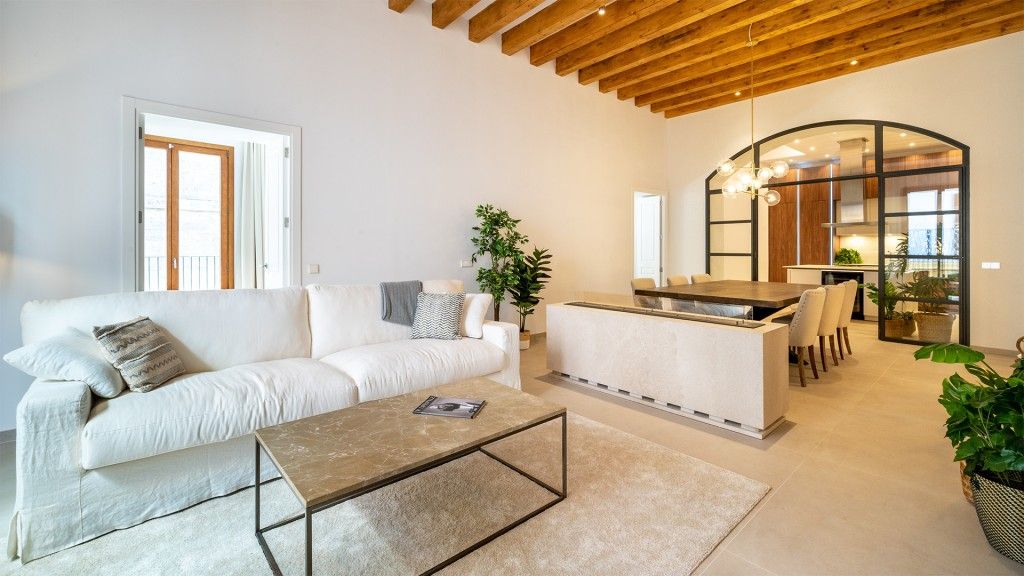 Living room of Duplex for sale in  Palma de Mallorca  with Air Conditioner and Furnished