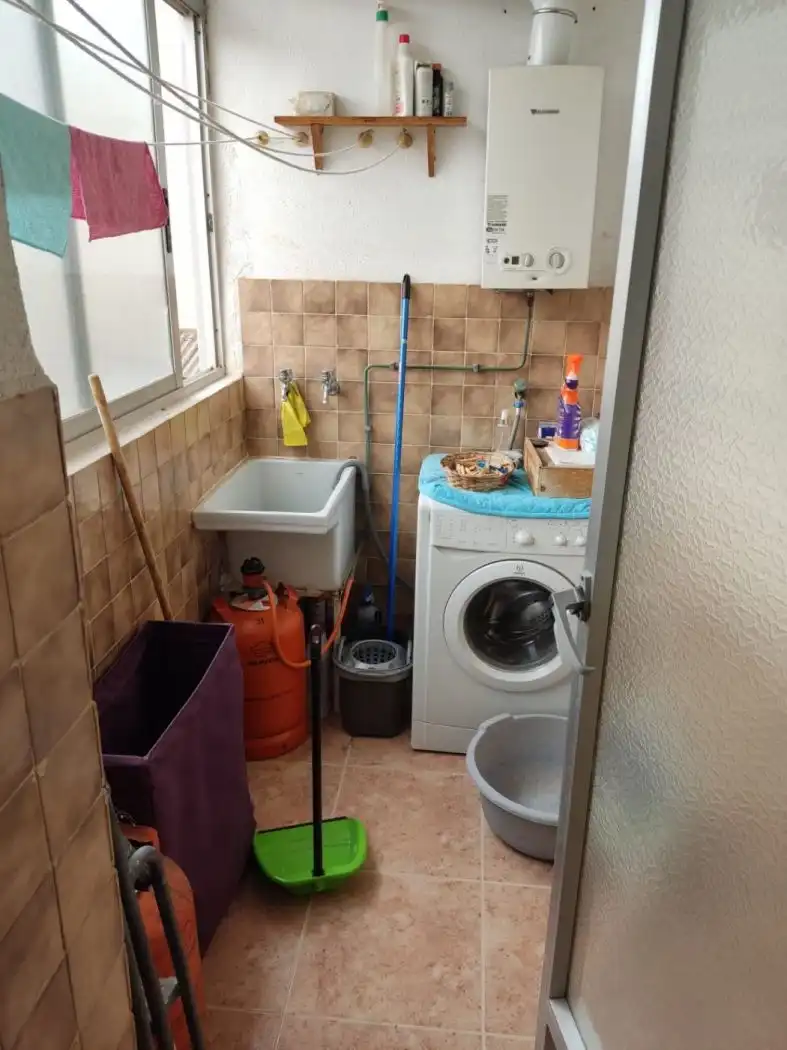 Kitchen of Flat for rent in Castellón de la Plana / Castelló de la Plana  with Terrace and Furnished