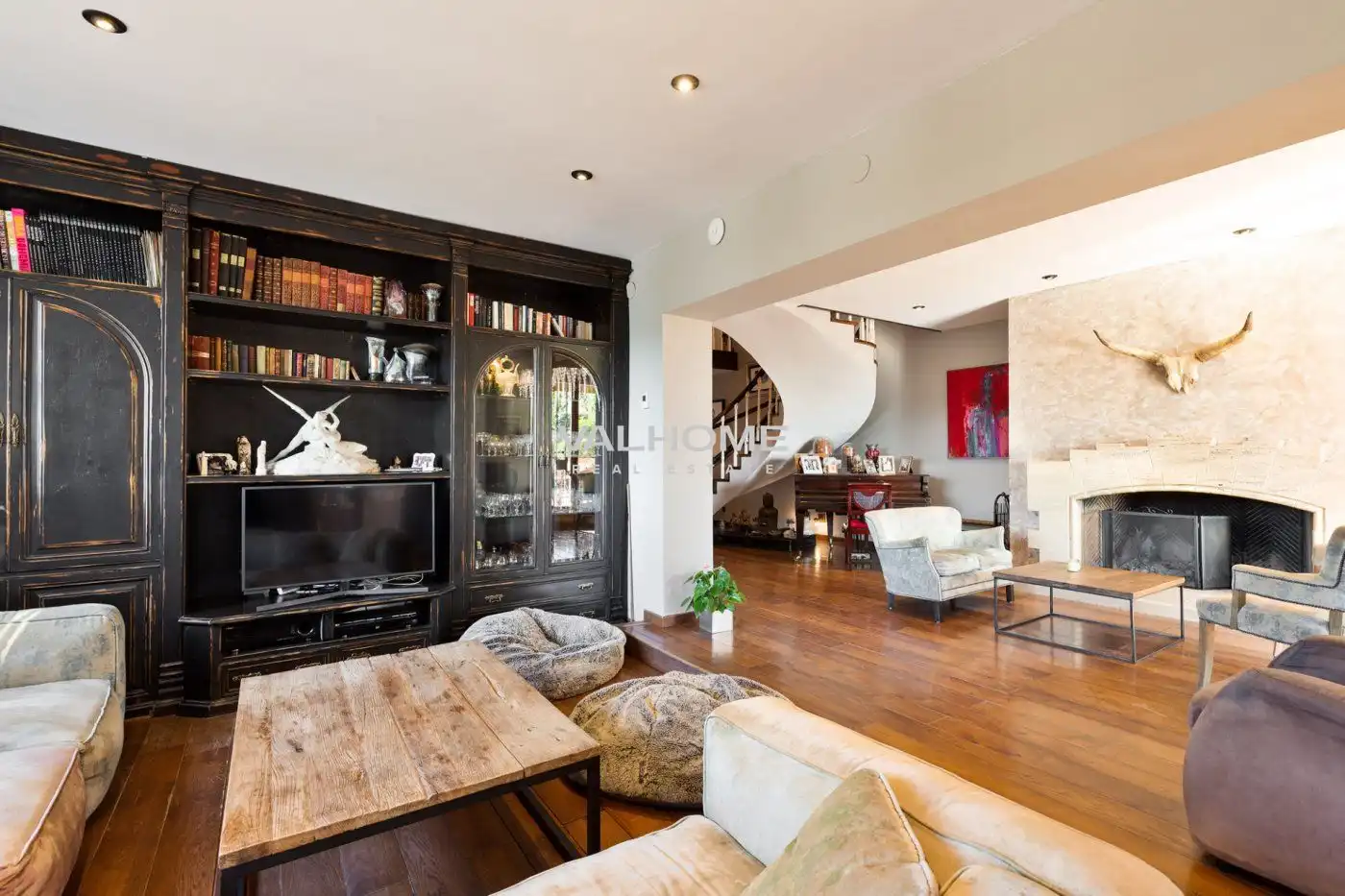 Sala de estar de Finca rústica en venta en Castellar del Vallès con Calefacción, Jardín privado y Trastero