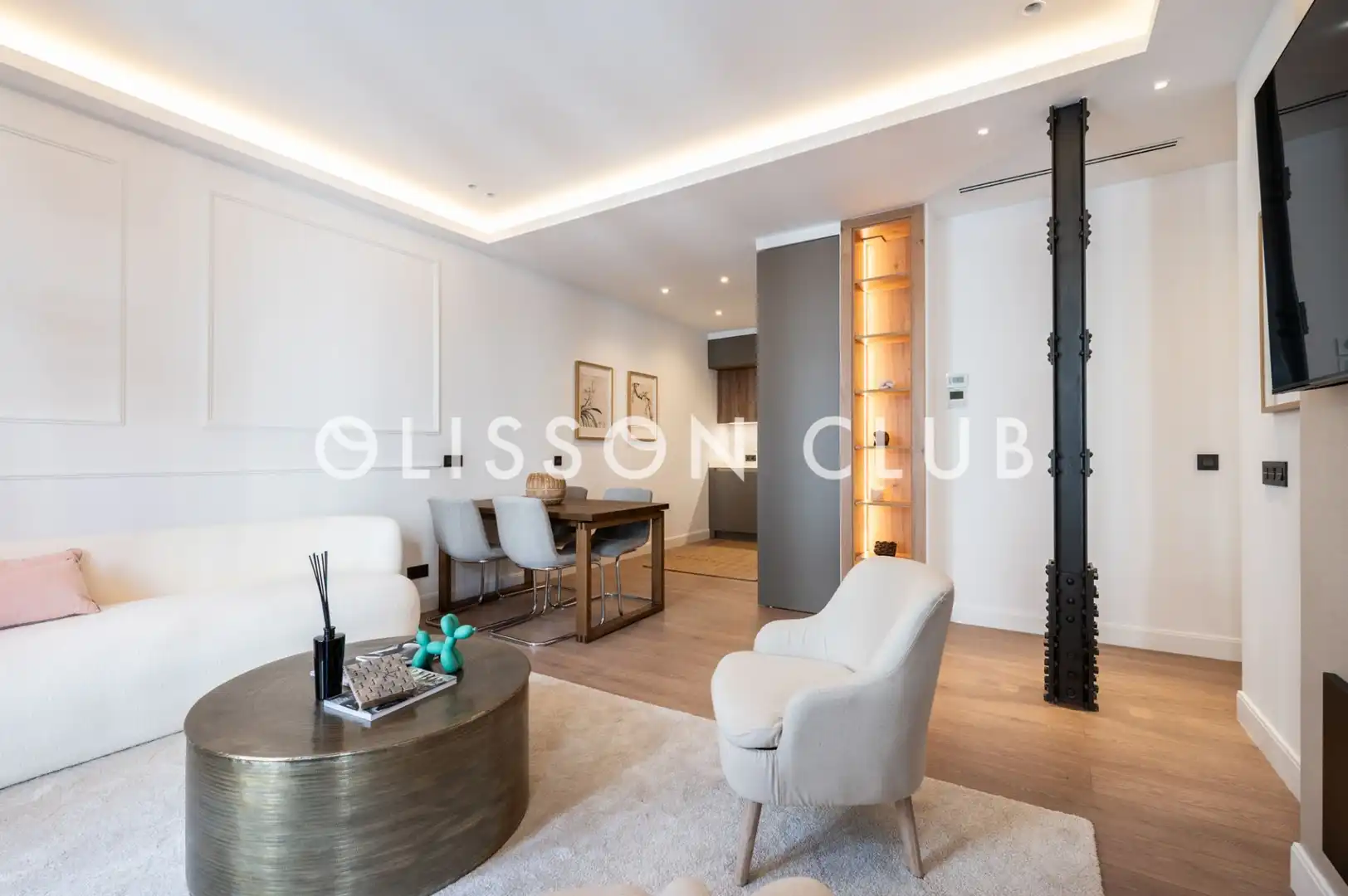 Sala de estar de Piso en venta en Madrid con Aire acondicionado, Calefacción y Amueblado