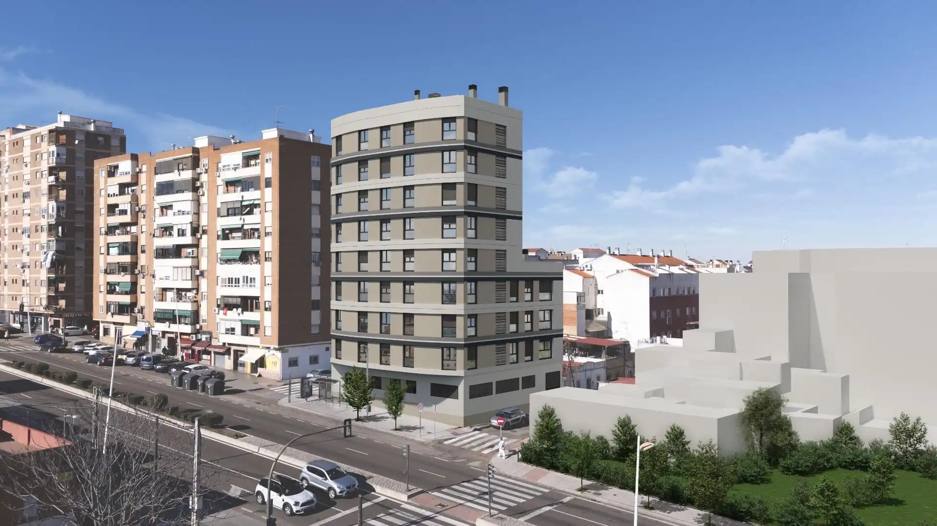 Exterior view of Flat for sale in Badajoz