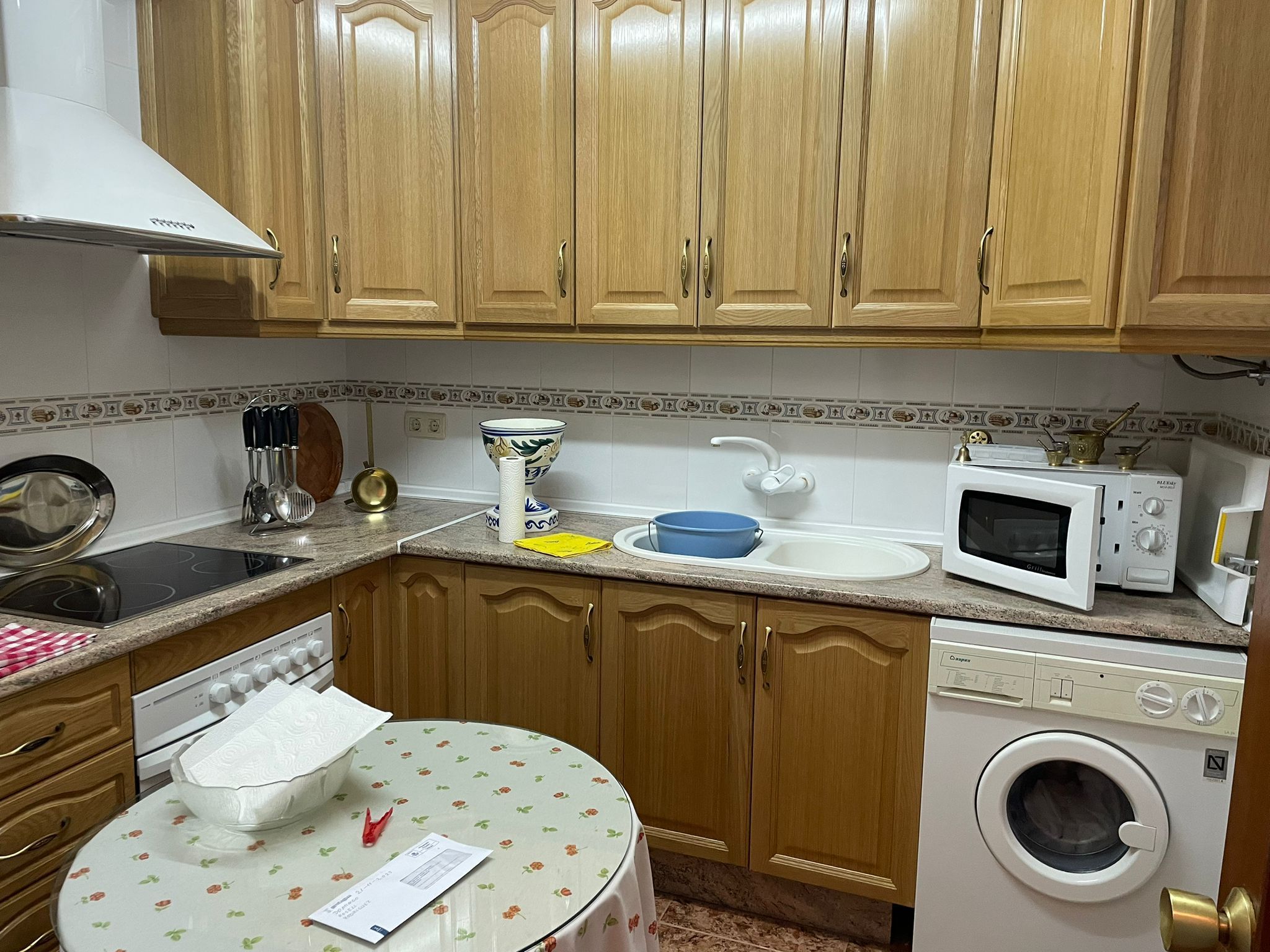 Cocina de Piso en venta en Villarrobledo con Calefacción, Amueblado y Horno