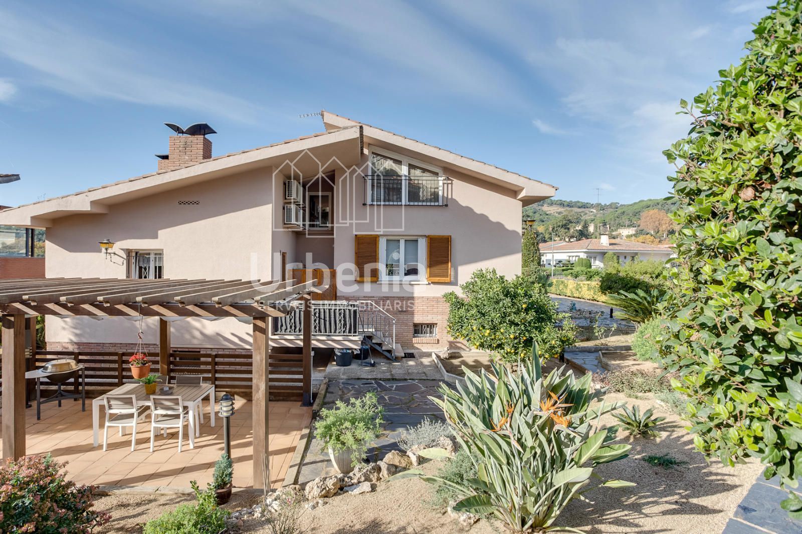 Exterior view of House or chalet for sale in Arenys de Munt  with Air Conditioner, Heating and Terrace