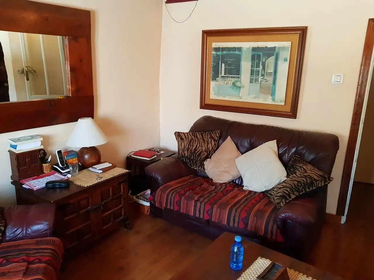 Sala d'estar de Finca rústica en venda en Sierro amb Terrassa