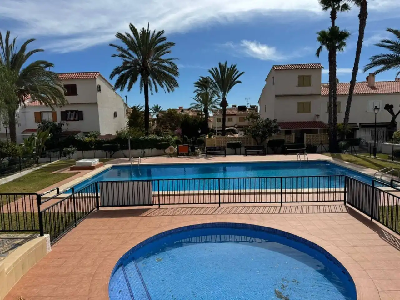 Swimming pool of Apartments for sale in Santa Pola  with Air Conditioner, Terrace and Furnished