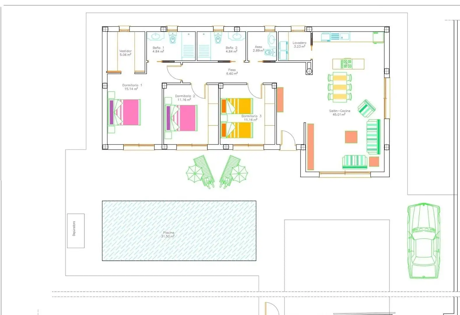 Casa amb terrassa en venda a Calasparra, imagen 4
