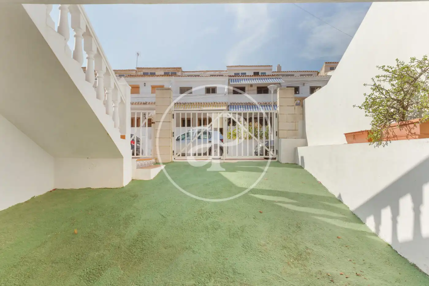 Vista exterior de Casa adosada en venta en Sueca con Aire acondicionado, Calefacción y Terraza