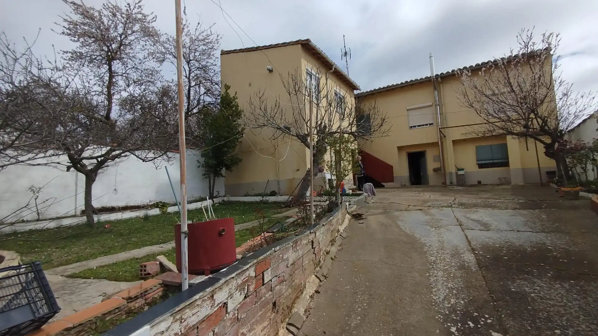 Vista exterior de Casa o xalet en venda en Valencia de Don Juan
