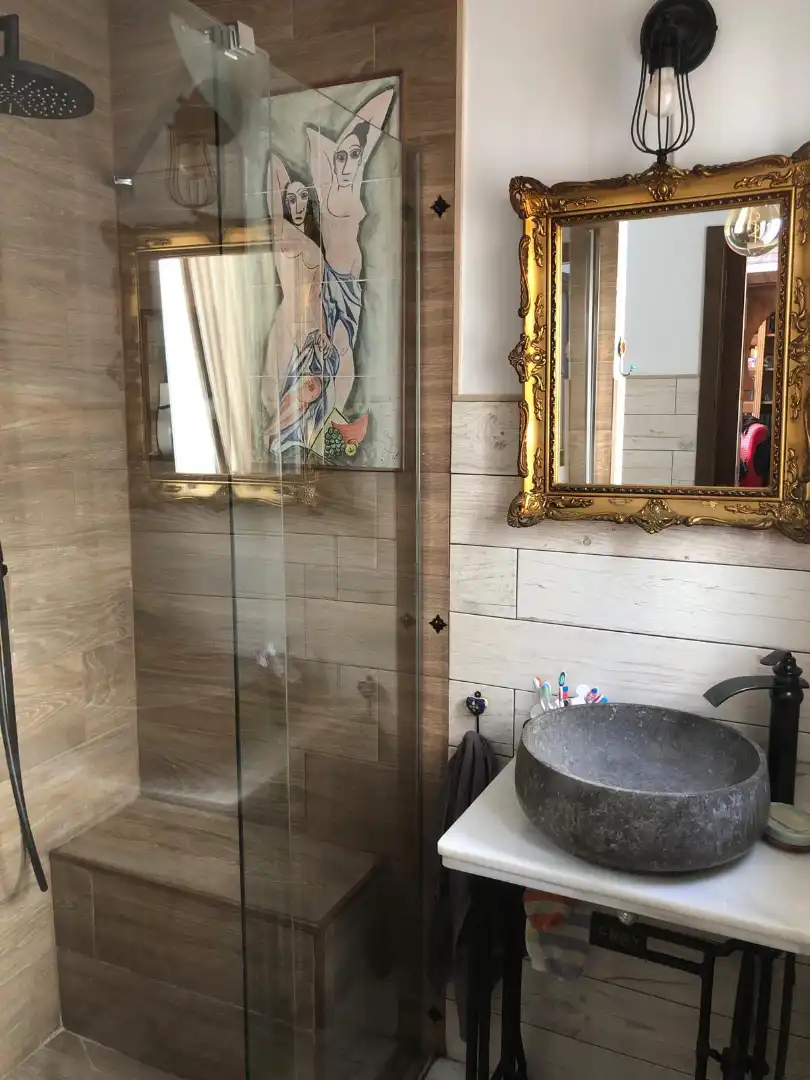 Bathroom of Houses for rent in Sanlúcar de Barrameda  with Air Conditioner, Heating and Terrace