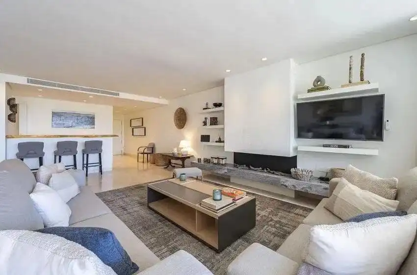Living room of Attic for sale in Marbella  with Air Conditioner, Heating and Private garden