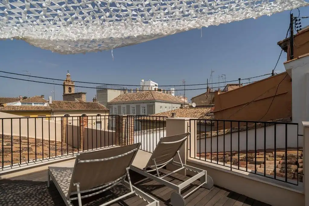 Terrasse von Wohnung zur Miete in Ciutat Vella 