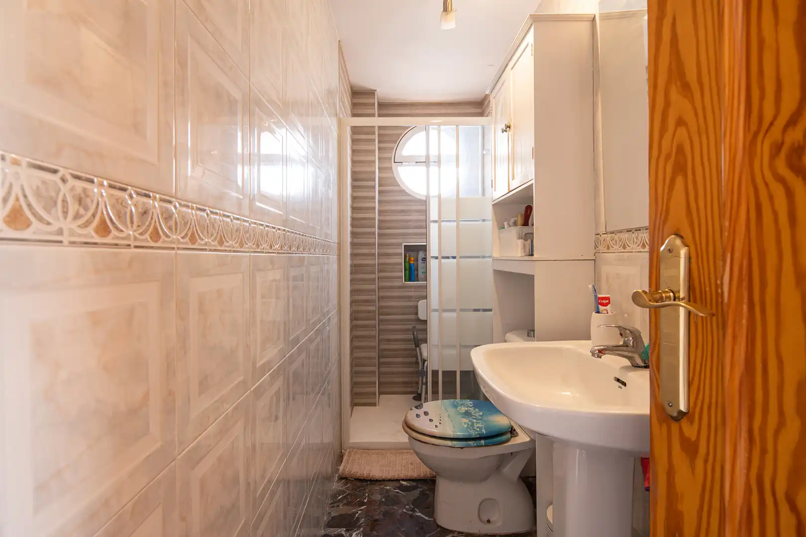 Bany de Casa adosada en venda en Huétor Vega amb Aire condicionat, Jardí privat i Terrassa