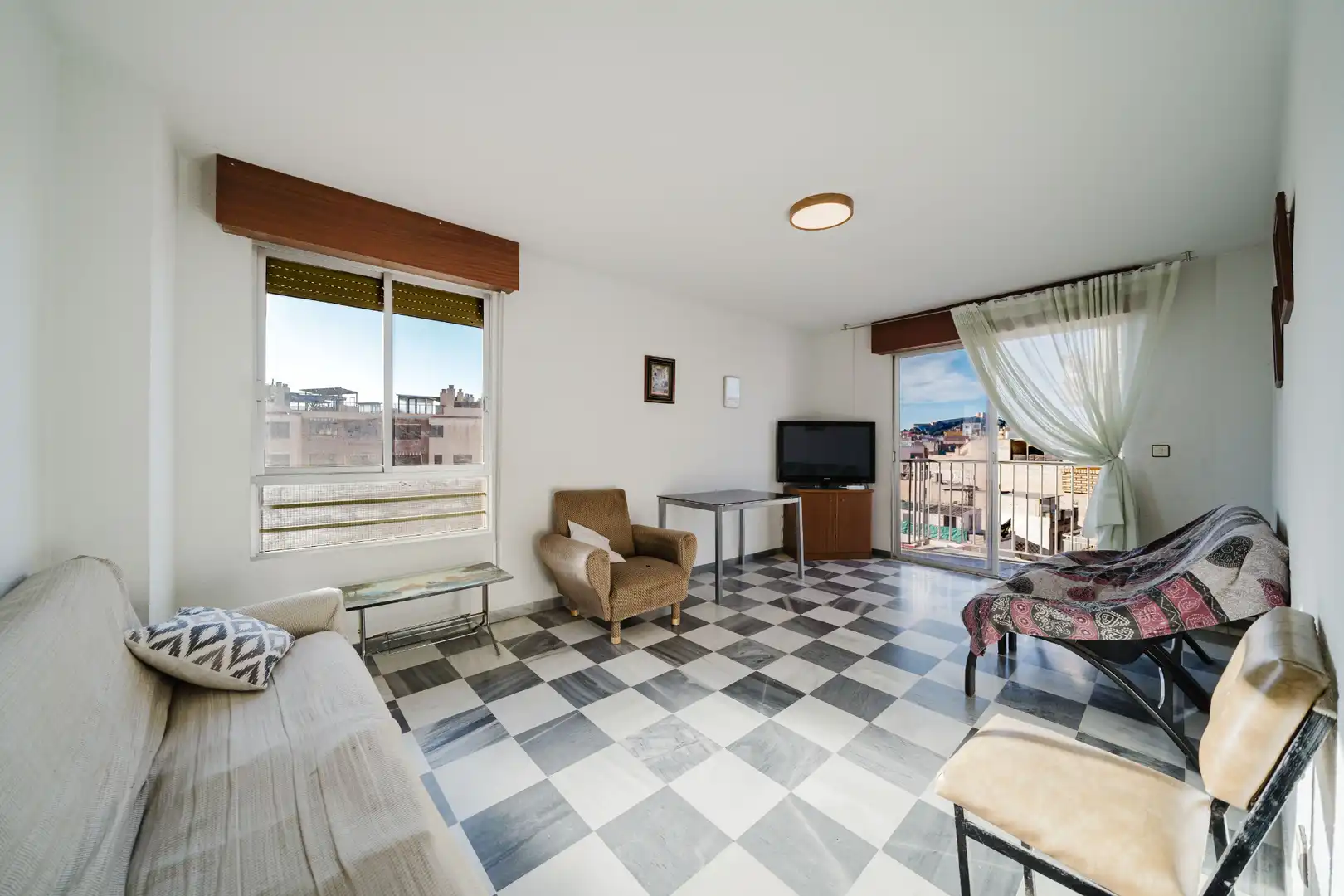 Wohnzimmer von Wohnung zum Verkauf in Águilas mit Heizung, Möbliert und Ofen