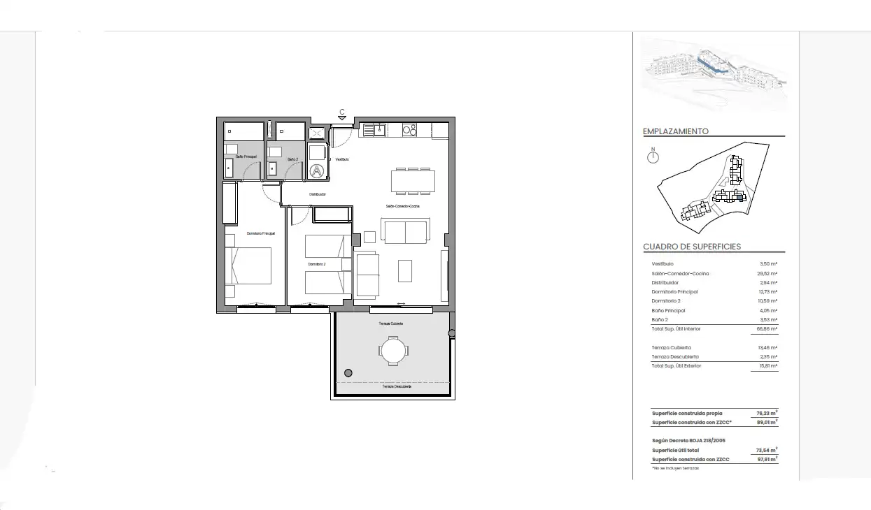 Appartement compact avec piscine à vendre à Hipódromo - Cerrado del Águila, imagen 12