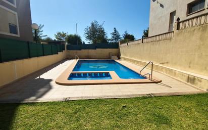 Swimming pool of Apartment for sale in Pedreguer  with Air Conditioner, Heating and Private garden