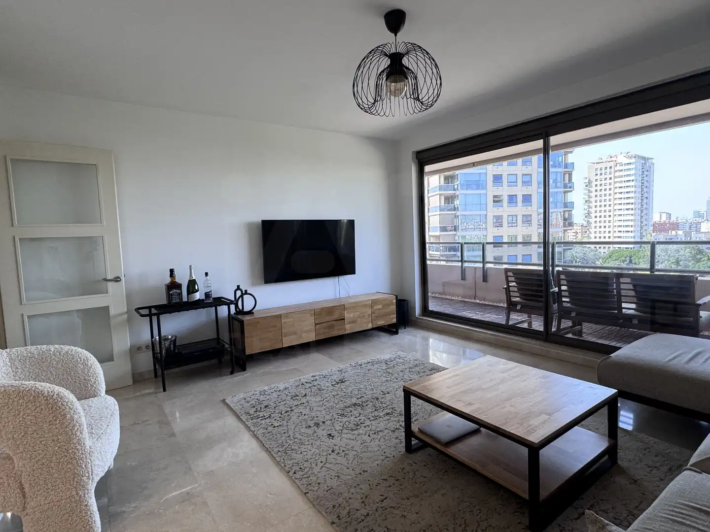 Living room of Flat for rent in Barcelona