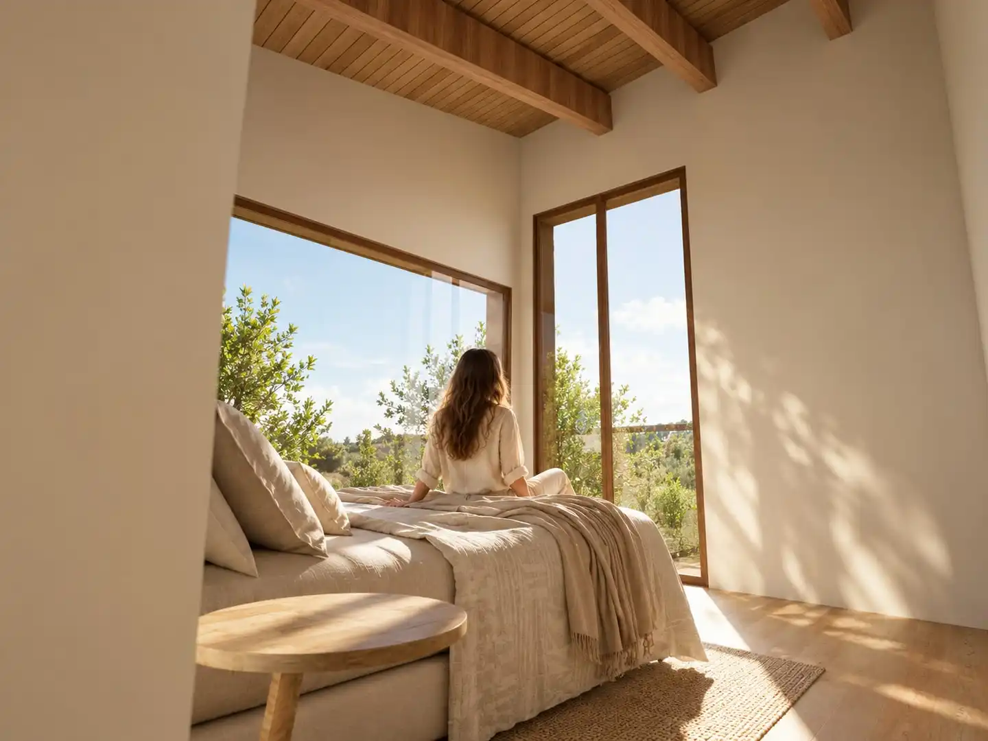 Schlafzimmer von Haus oder Chalet zum Verkauf in Palazuelos de Eresma mit Heizung, Privatgarten und Abstellraum