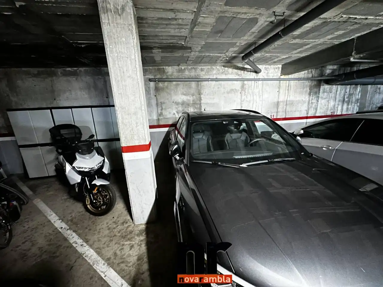 Parking of Flat for sale in Ripollet  with Air Conditioner, Heating and Balcony