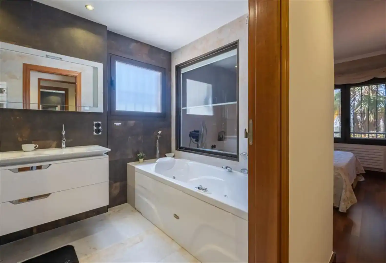 Bany de Casa o xalet en venda en Sitges amb Aire condicionat, Piscina i Balcó