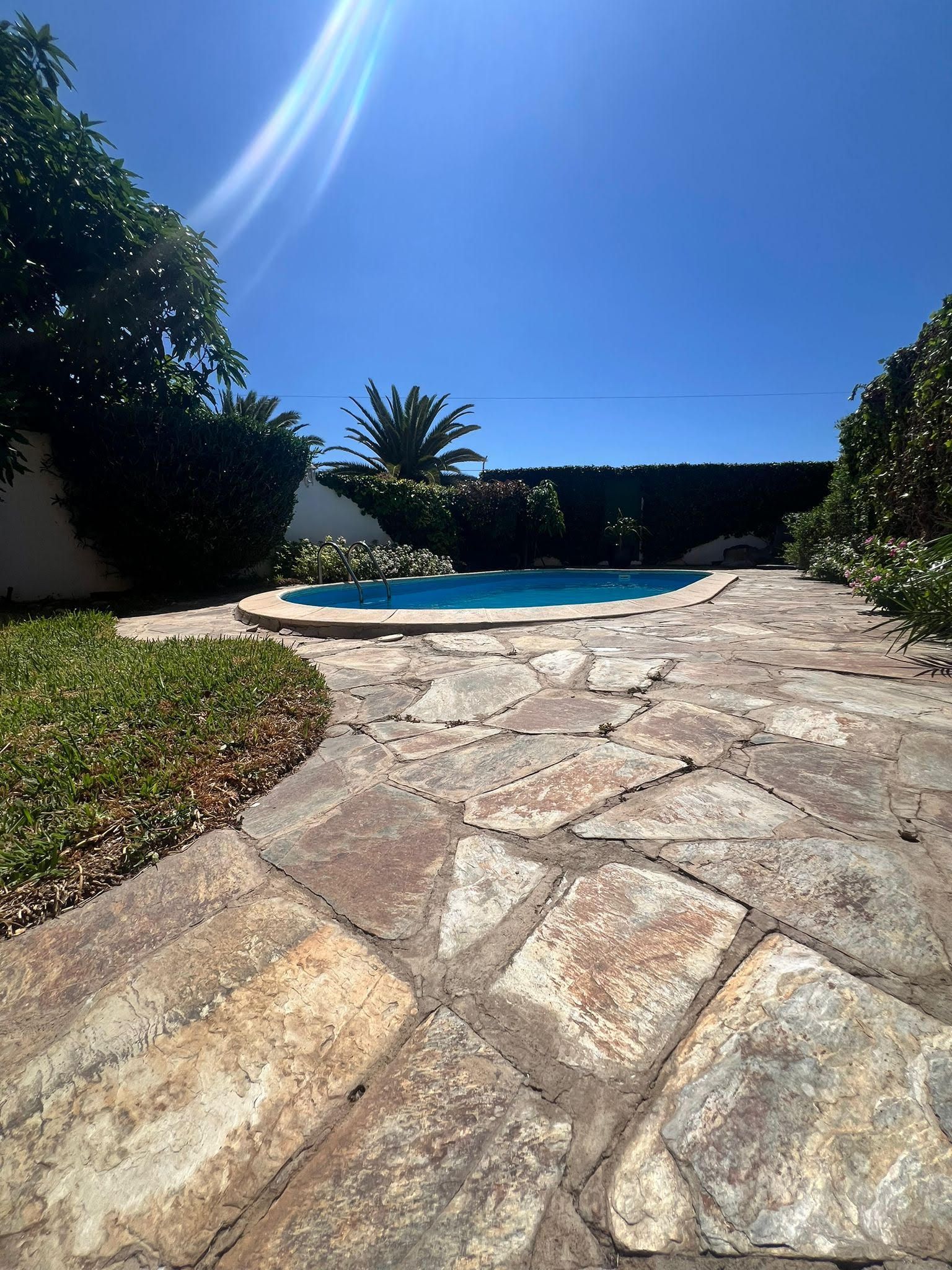 Piscina de Casa o xalet en venda en El Rosario amb Jardí privat, Terrassa i Traster