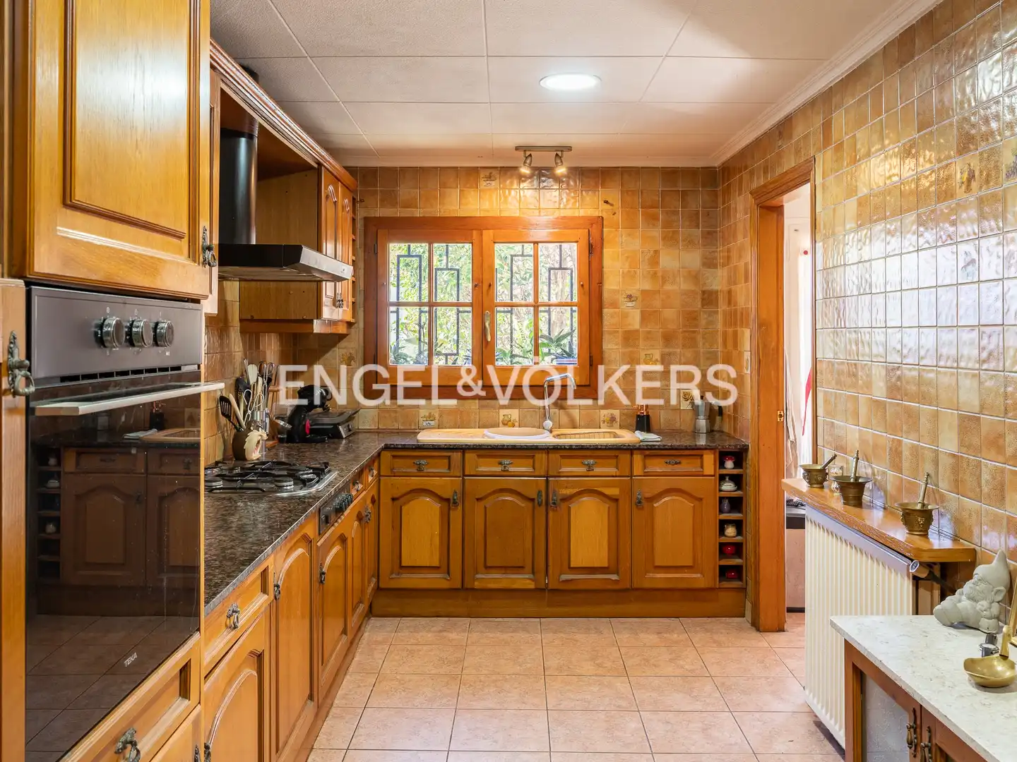 Cocina de Casa o chalet en venta en Mollet del Vallès con Aire acondicionado, Calefacción y Jardín privado