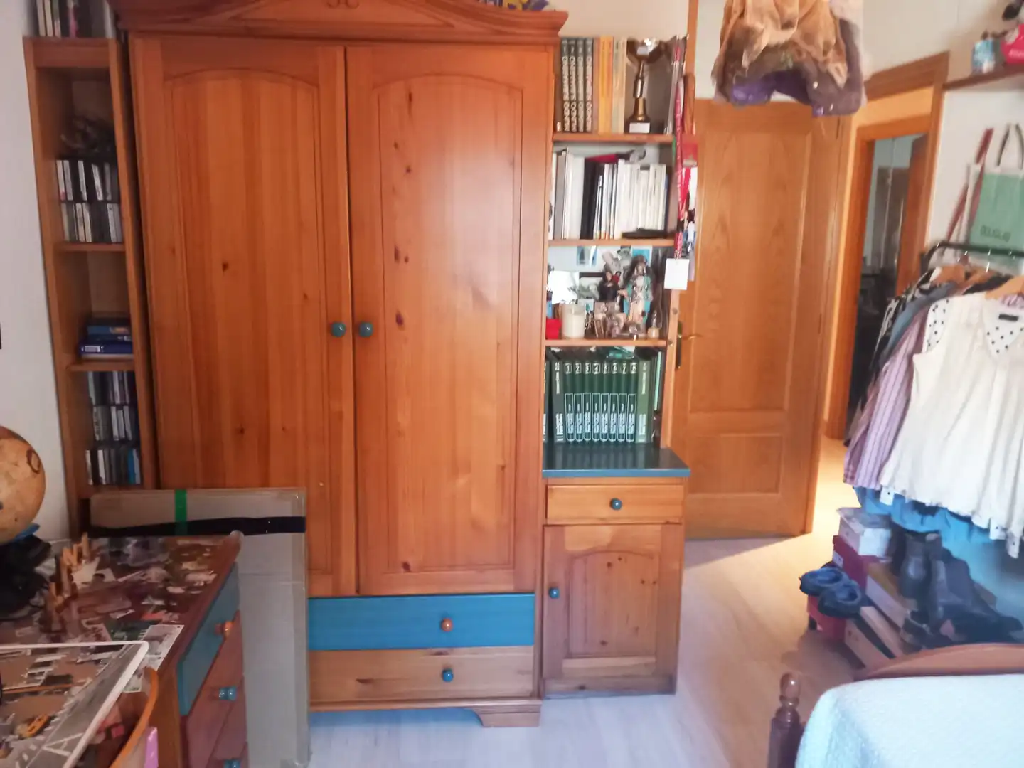 Schlafzimmer von Wohnung zum Verkauf in Coslada mit Klimaanlage, Heizung und Terrasse