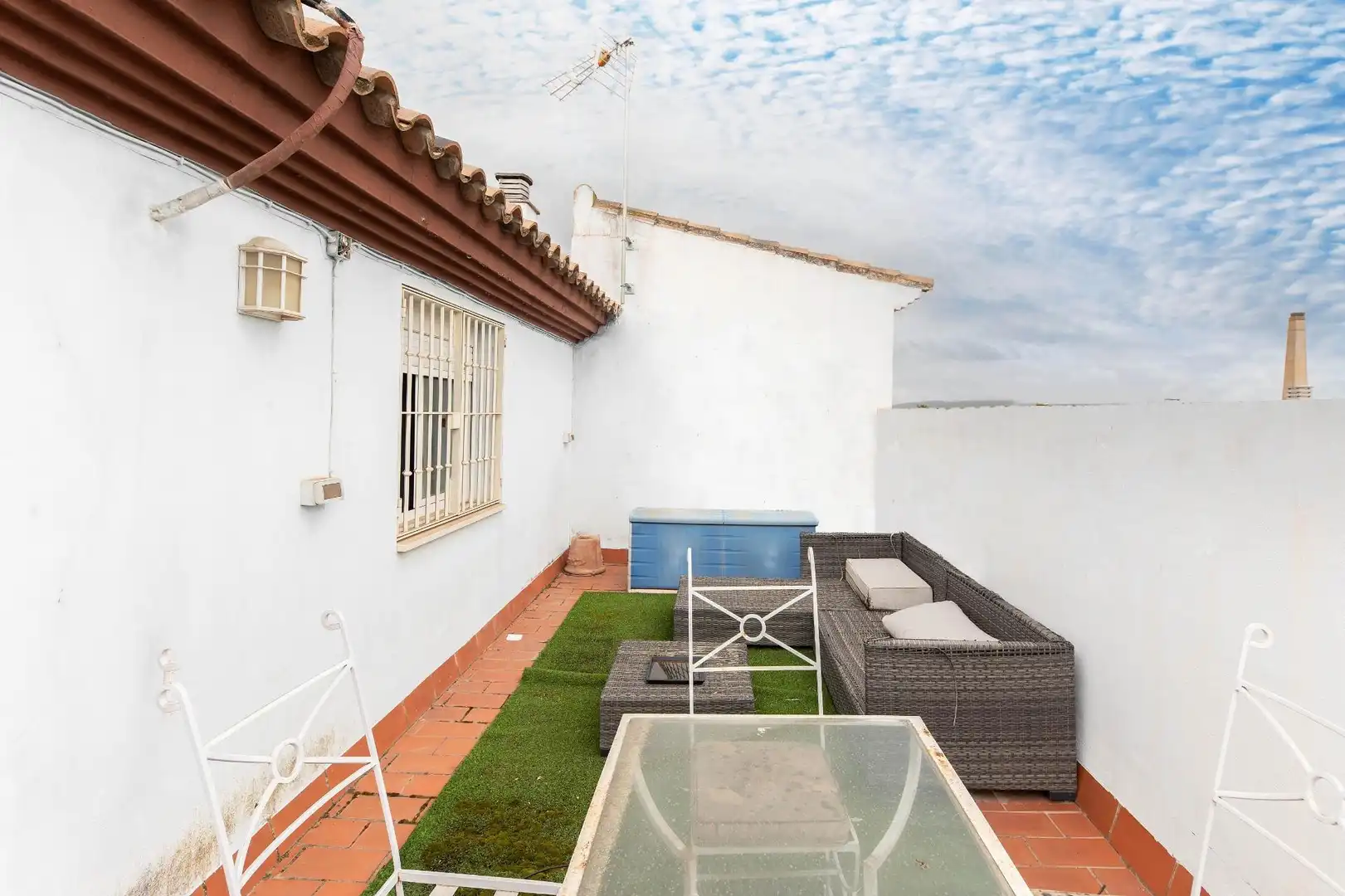 Terrace of Duplexes for sale in Brenes  with Air Conditioner, Terrace and Balcony