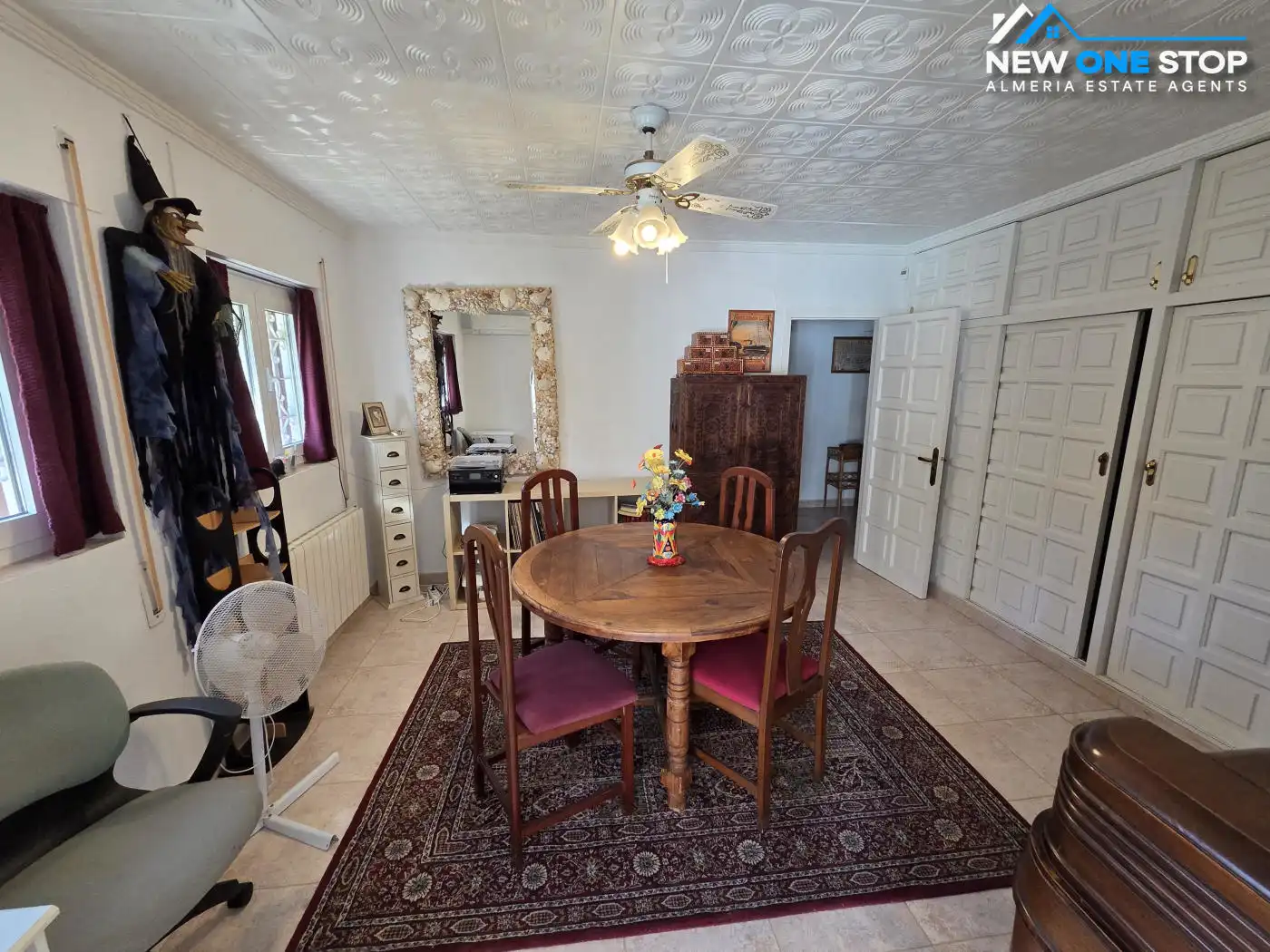 Comedor de Casa o chalet en venta en Mojácar con Aire acondicionado, Calefacción y Jardín privado