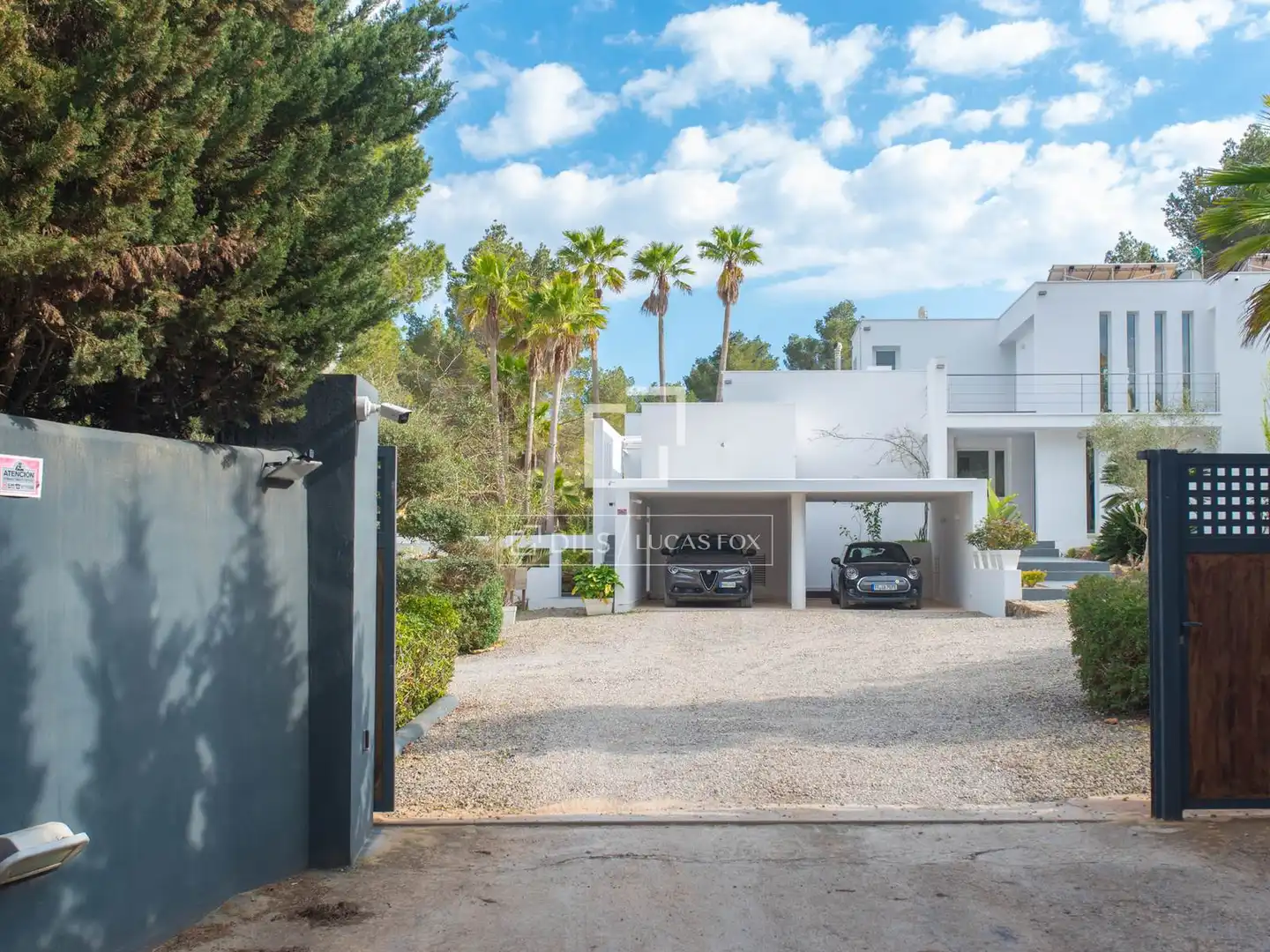 Exterior view of Houses for sale in Santa Eulària des Riu  with Air Conditioner, Heating and Terrace