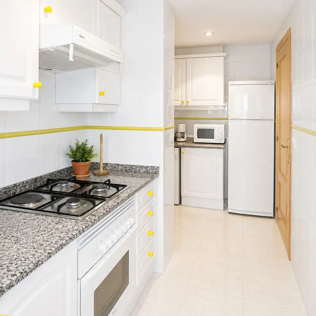 Cocina de Apartamento de alquiler en Peñíscola / Peníscola con Aire acondicionado, Calefacción y Terraza