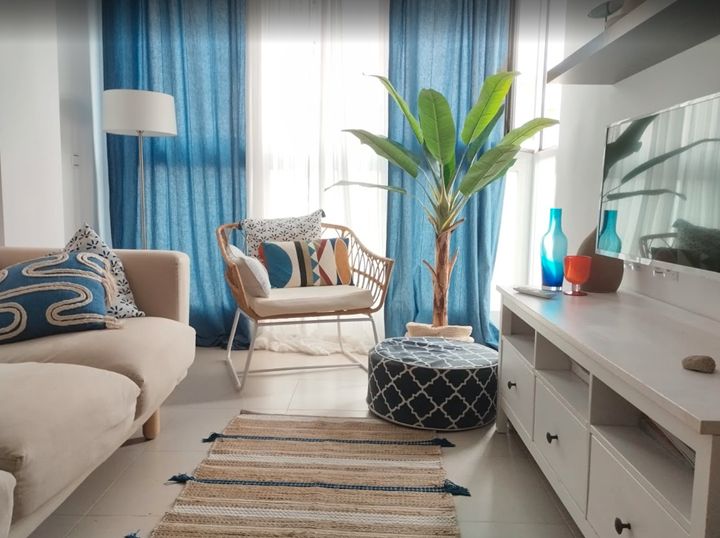 Sala de estar de Apartamento en venta en Sueca con Aire acondicionado y Balcón