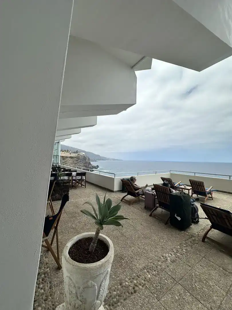 Terrace of Study for rent in Puerto de la Cruz  with Air Conditioner, Swimming Pool and Balcony