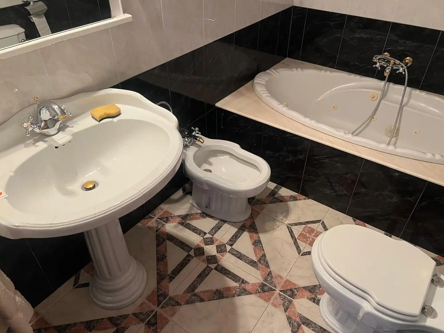 Baño de Casa o chalet en venta en Agres con Jardín privado, Piscina y Amueblado