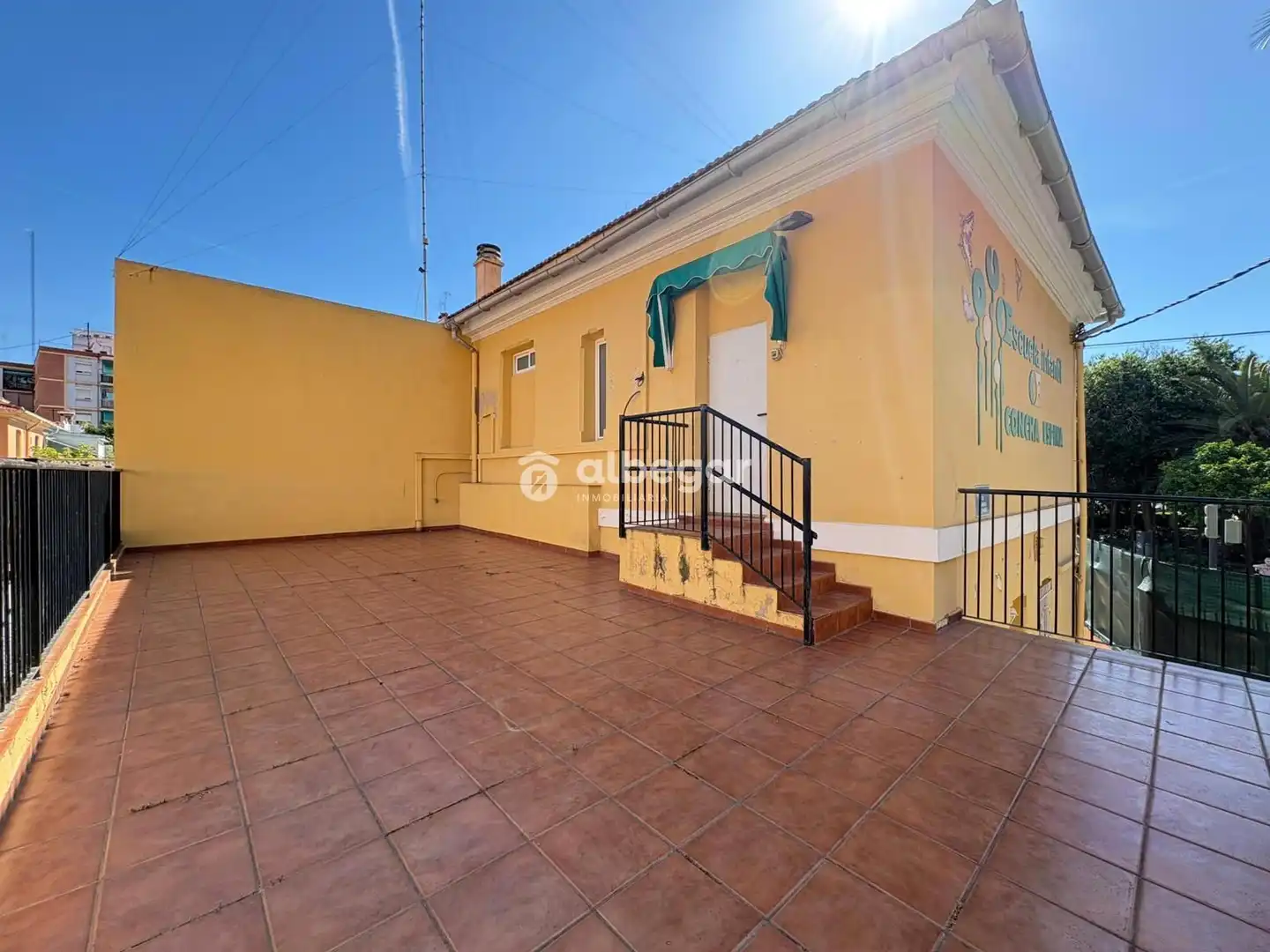 Terrassa de Casa adosada en venda en Valencia amb Aire condicionat i Alarma