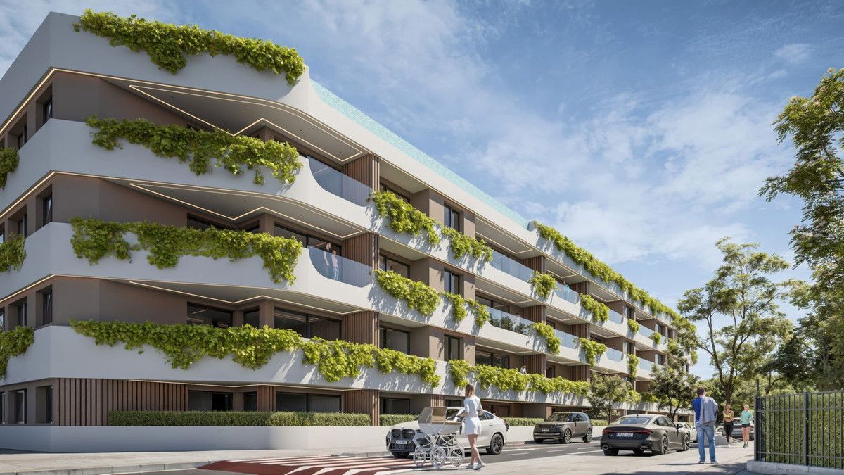 Vista exterior de Apartament en venda en Marbella amb Aire condicionat, Terrassa i Piscina comunitària